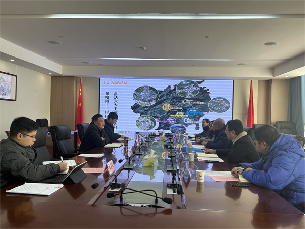 12月19日，安徽寶坤文旅集團赴徽投集團調(diào)研石潭村精品示范村建設運營情況，洪董，吳書記陪同調(diào)研。.jpg