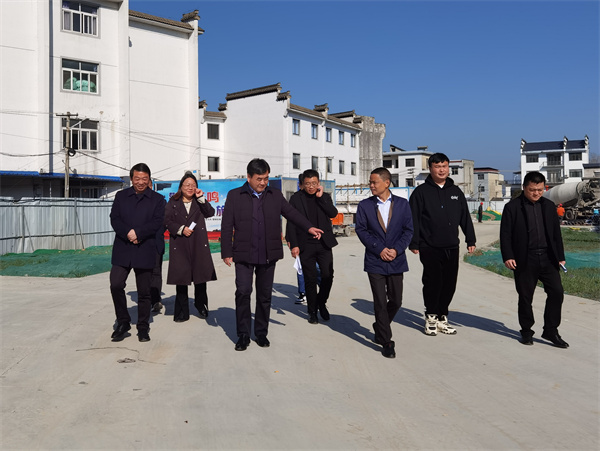 3月14日，縣委副書記吳志平帶隊督察鄰里中心項目。.jpg